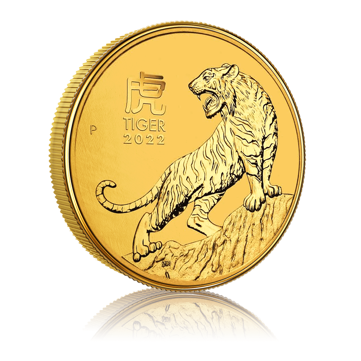 1/10th Ounce Gold Australian Year Of The Tiger (2022) 5